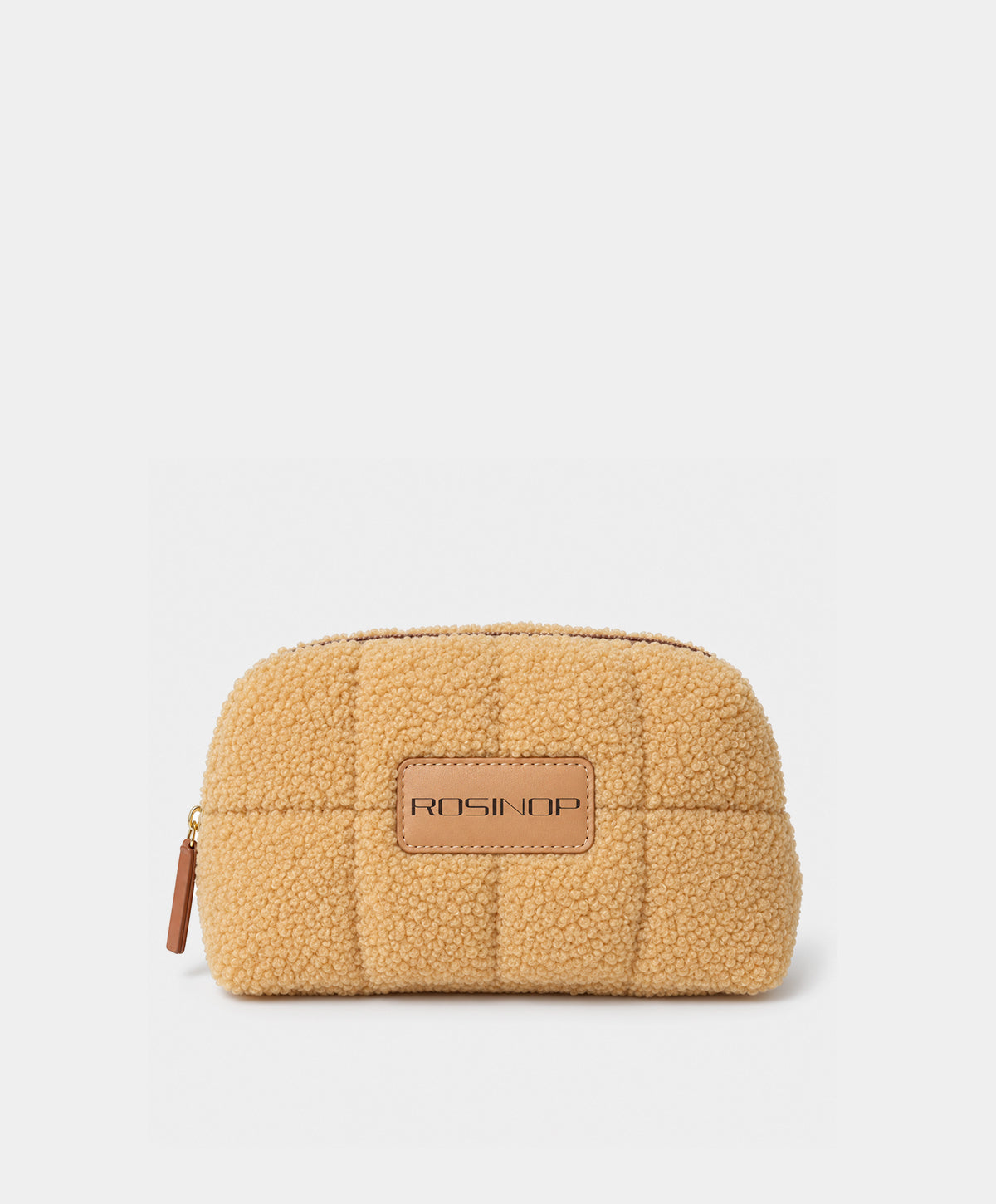 Teddy Fleece Makeup Bag