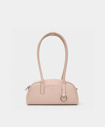 Blush Pink Barrel Shoulder Bag