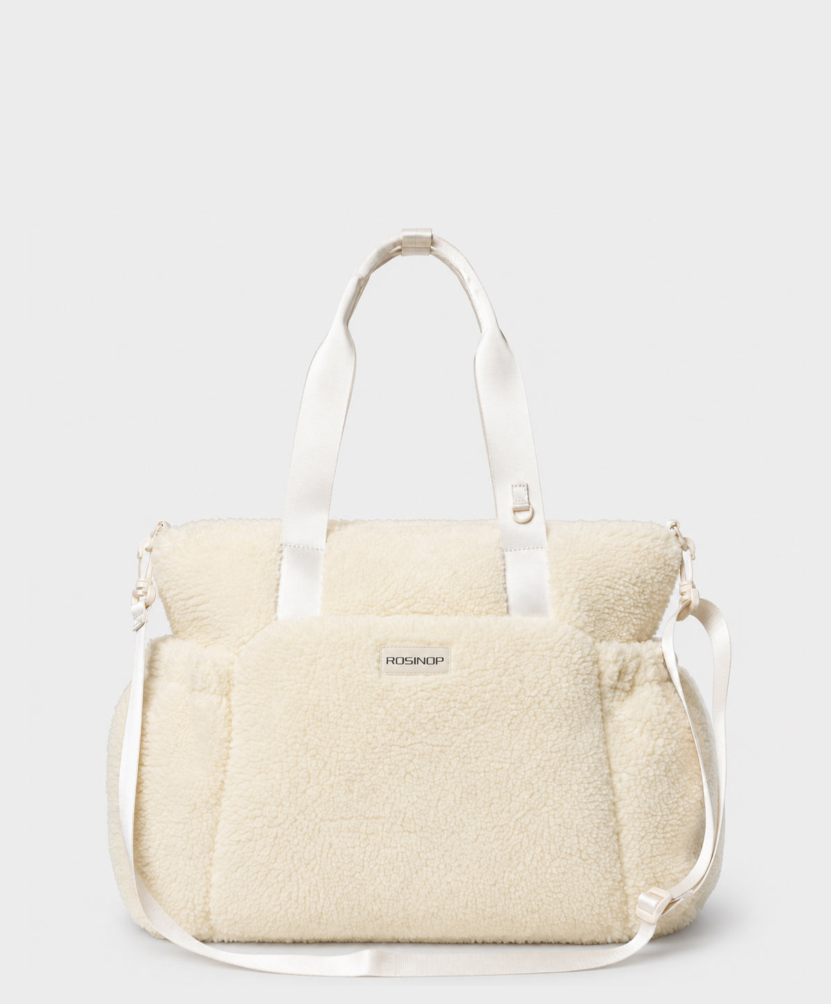 Ivory Teddy Tote Bag