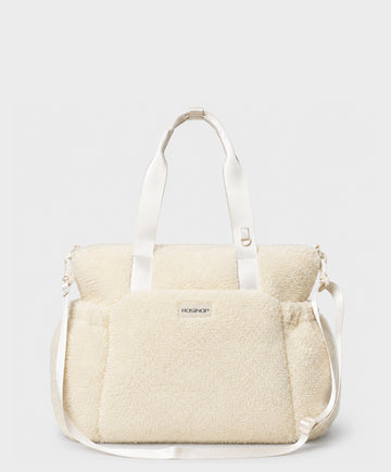 Ivory Teddy Tote Bag