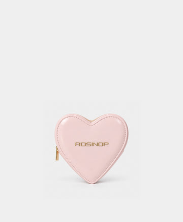 Pink Heart Cosmetic Bag