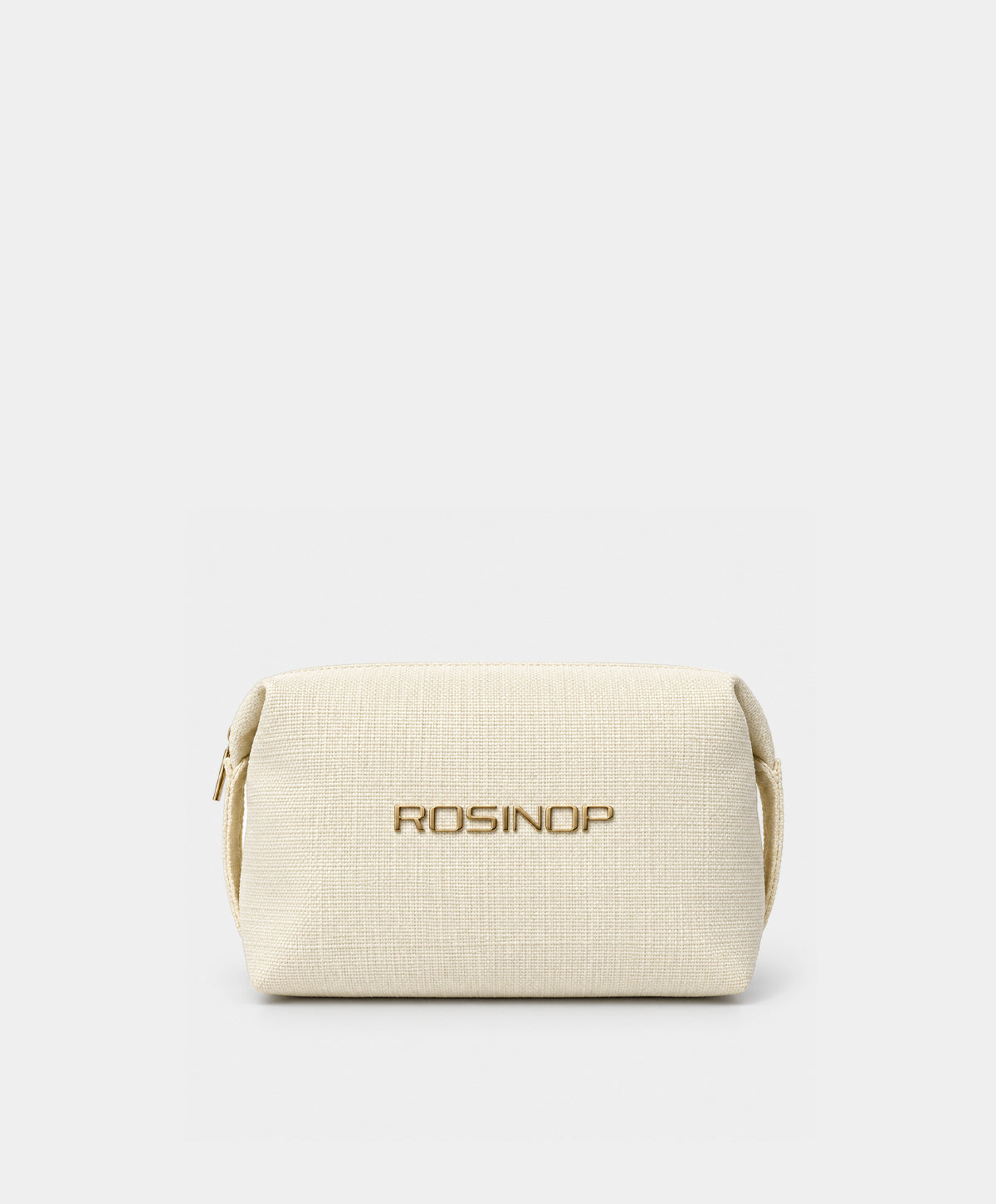 Linen Texture Makeup Bag