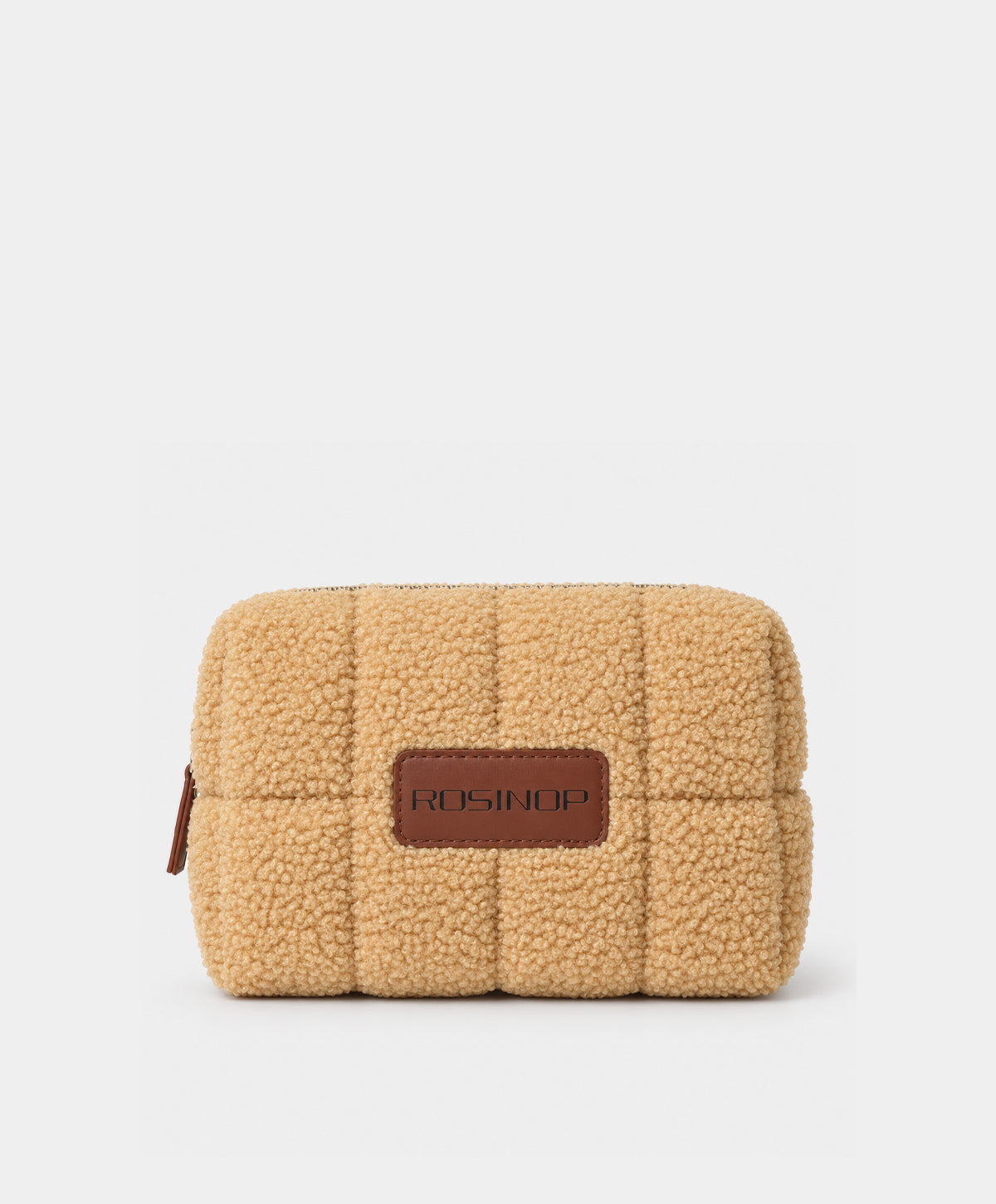 Quilted Teddy Makeup Bag