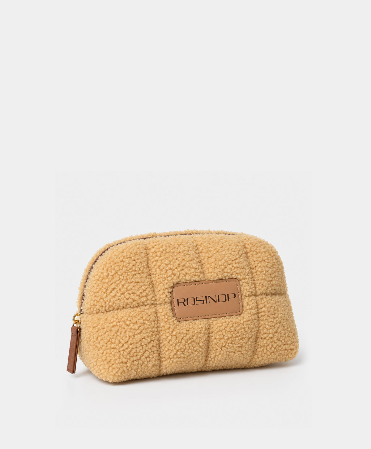 Teddy Fleece Makeup Bag