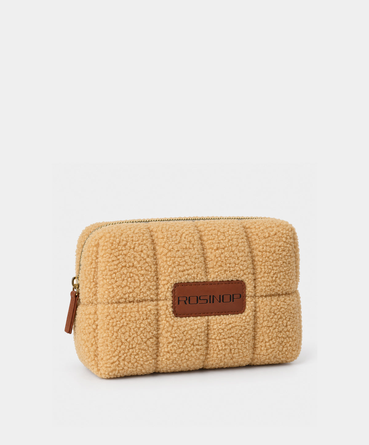 Quilted Teddy Makeup Bag