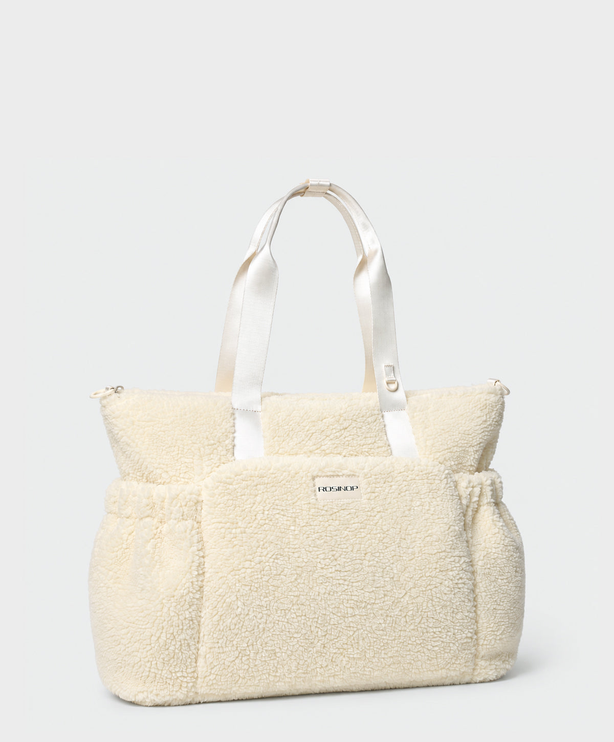 Ivory Teddy Tote Bag