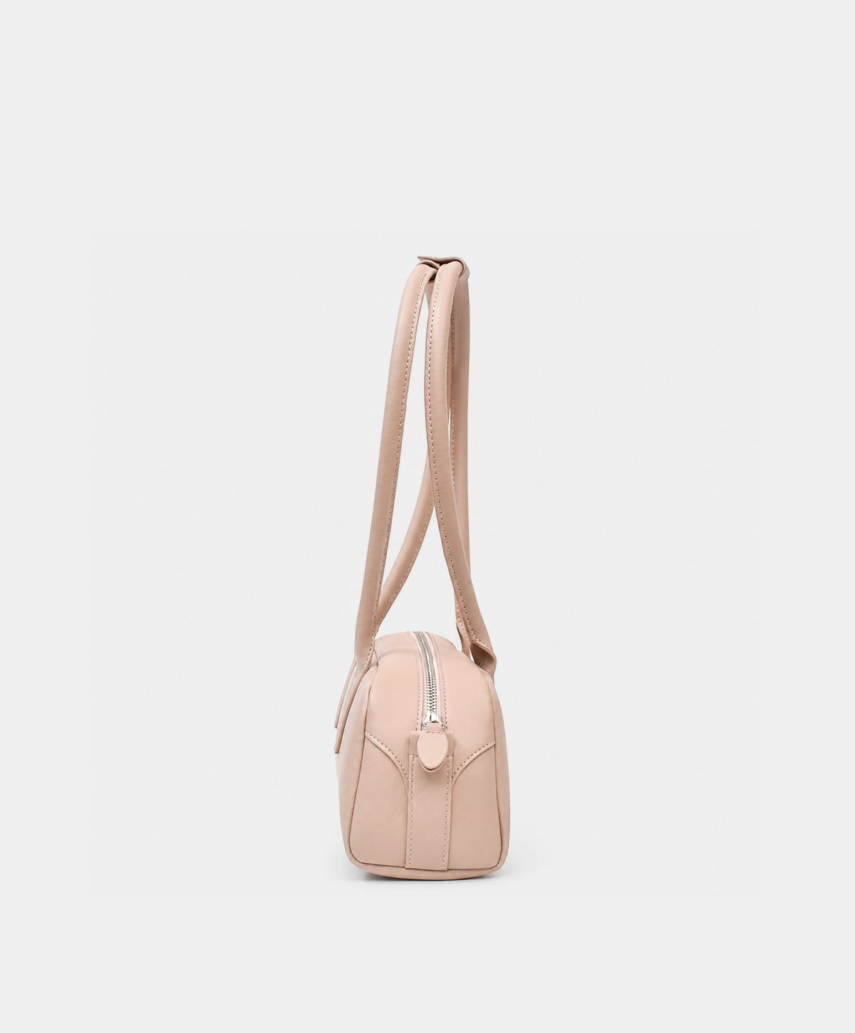 Blush Pink Barrel Shoulder Bag