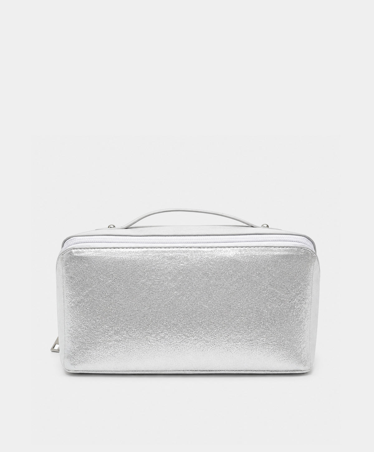 Metallic Travel Makeup Organizer Case