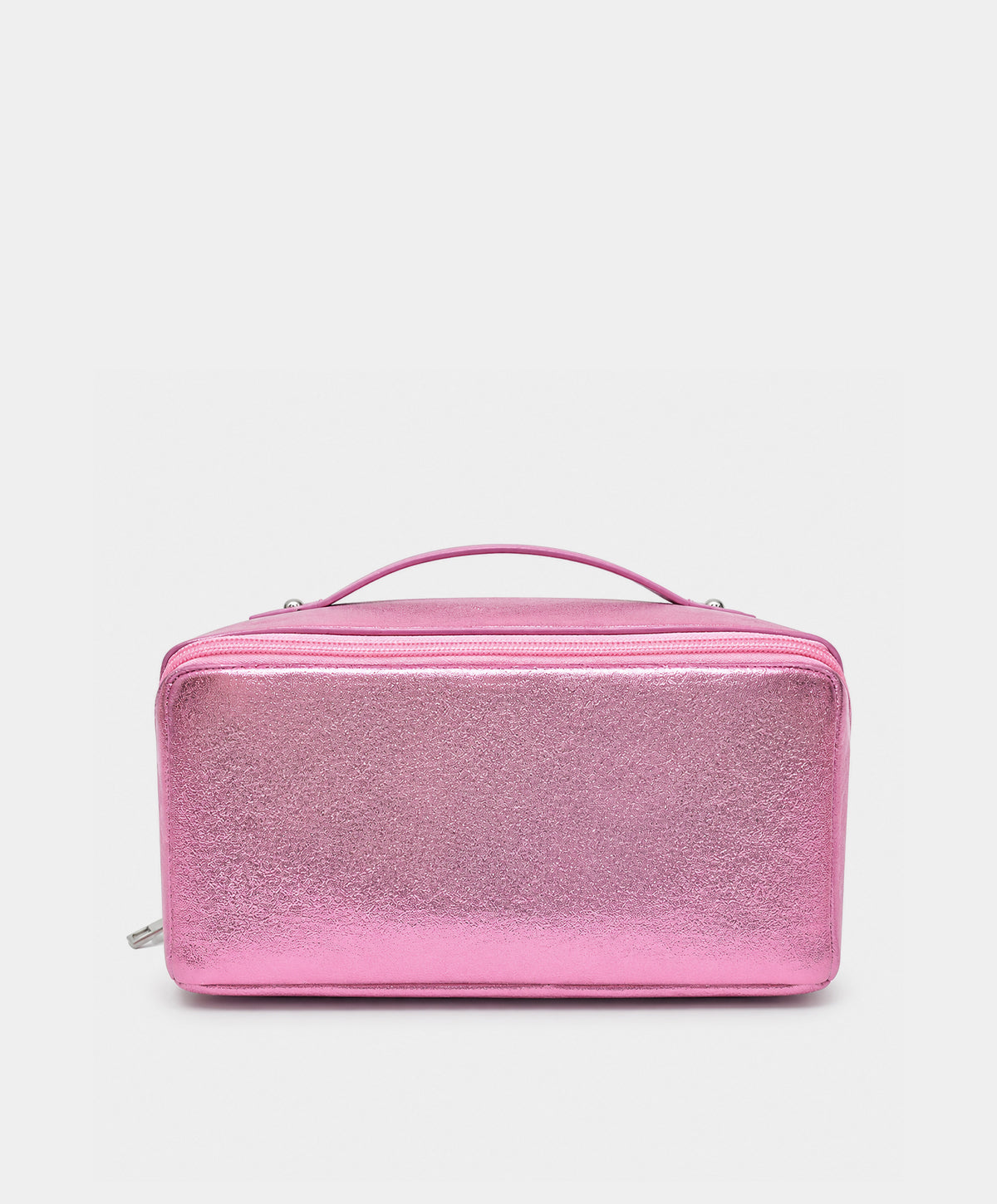 Metallic Travel Makeup Organizer Case