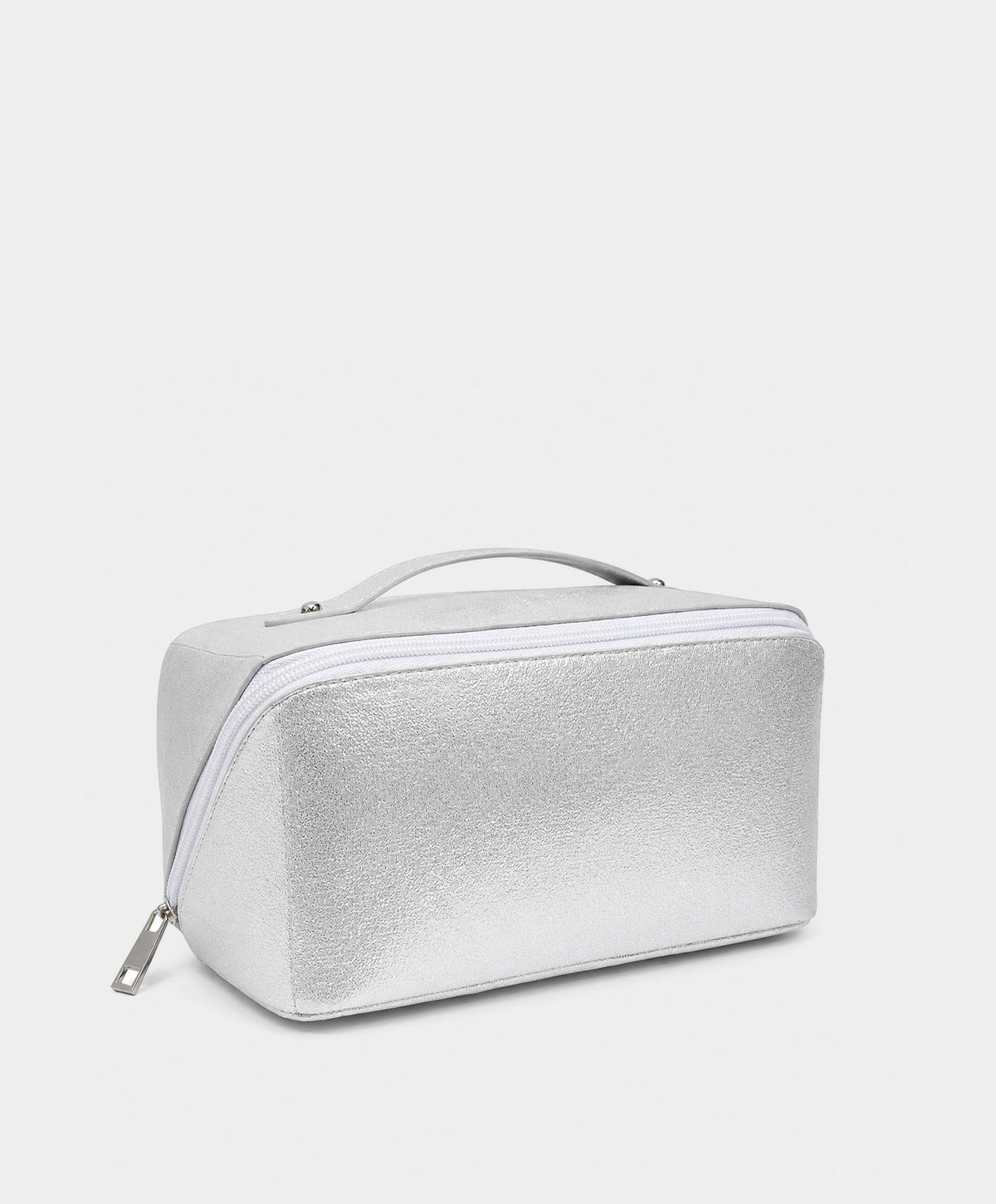 Metallic Travel Makeup Organizer Case