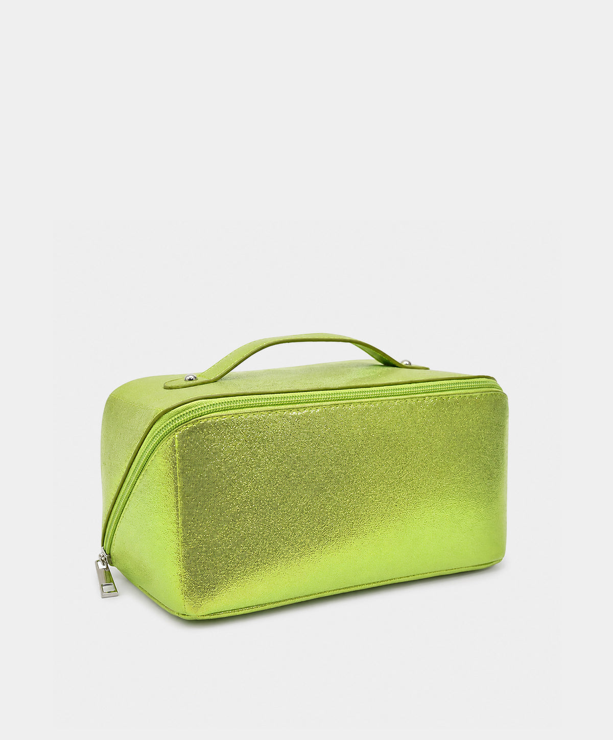 Metallic Travel Makeup Organizer Case