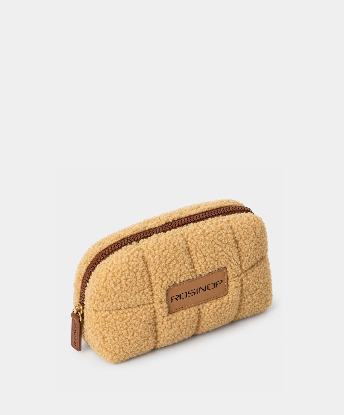 Teddy Fleece Makeup Bag