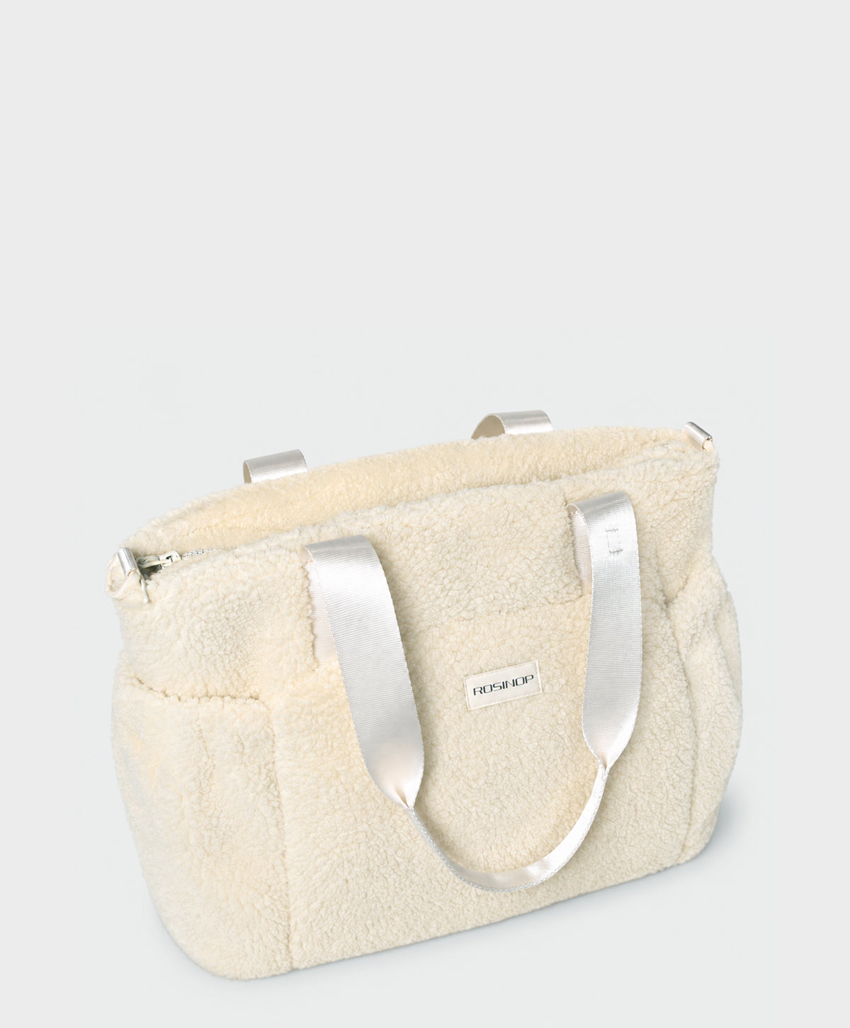 Ivory Teddy Tote Bag