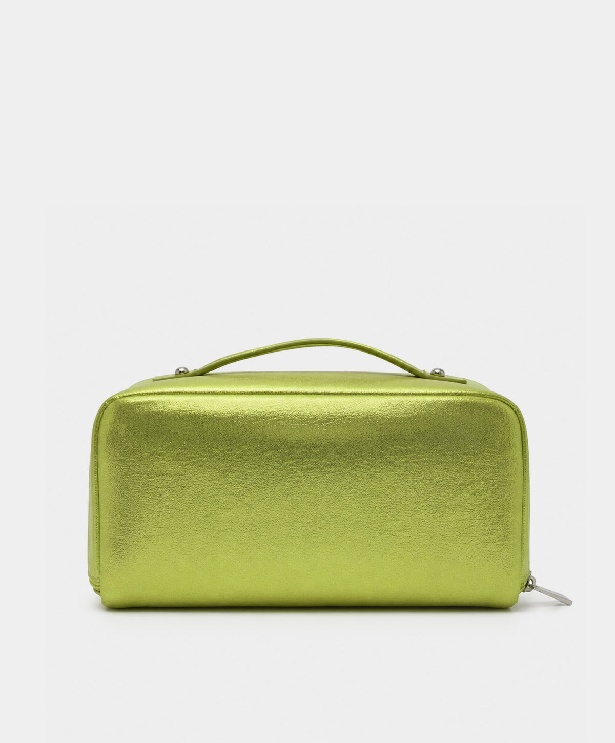 Metallic Travel Makeup Organizer Case