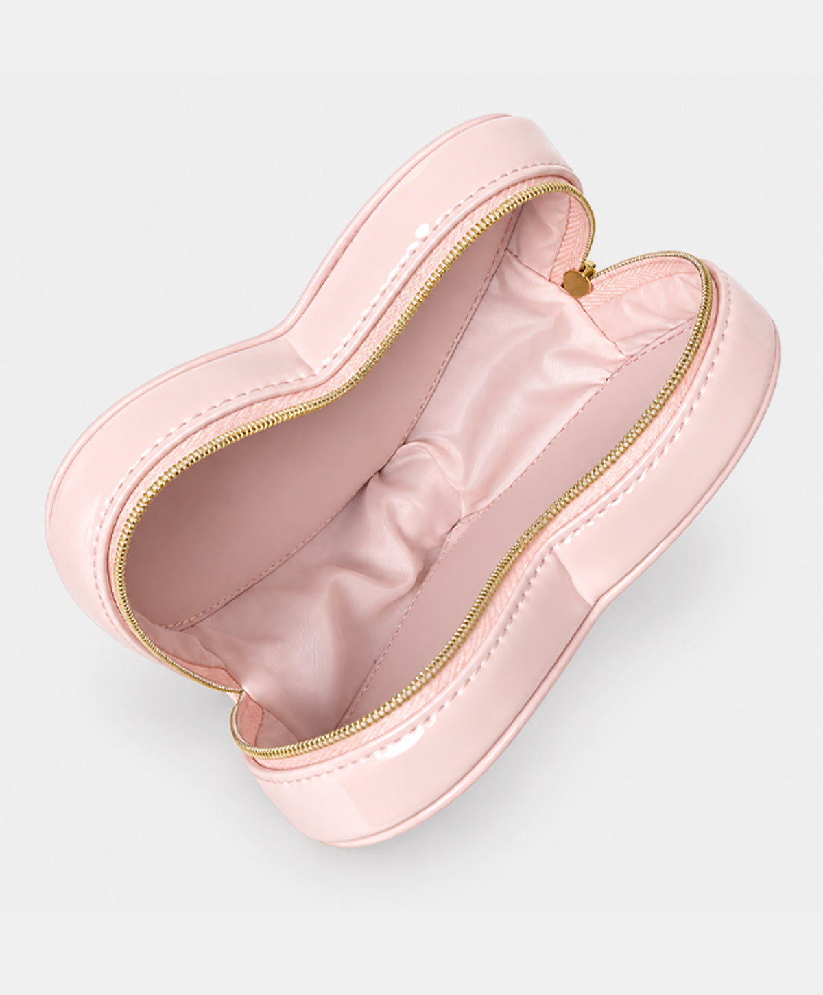Pink Heart Cosmetic Bag