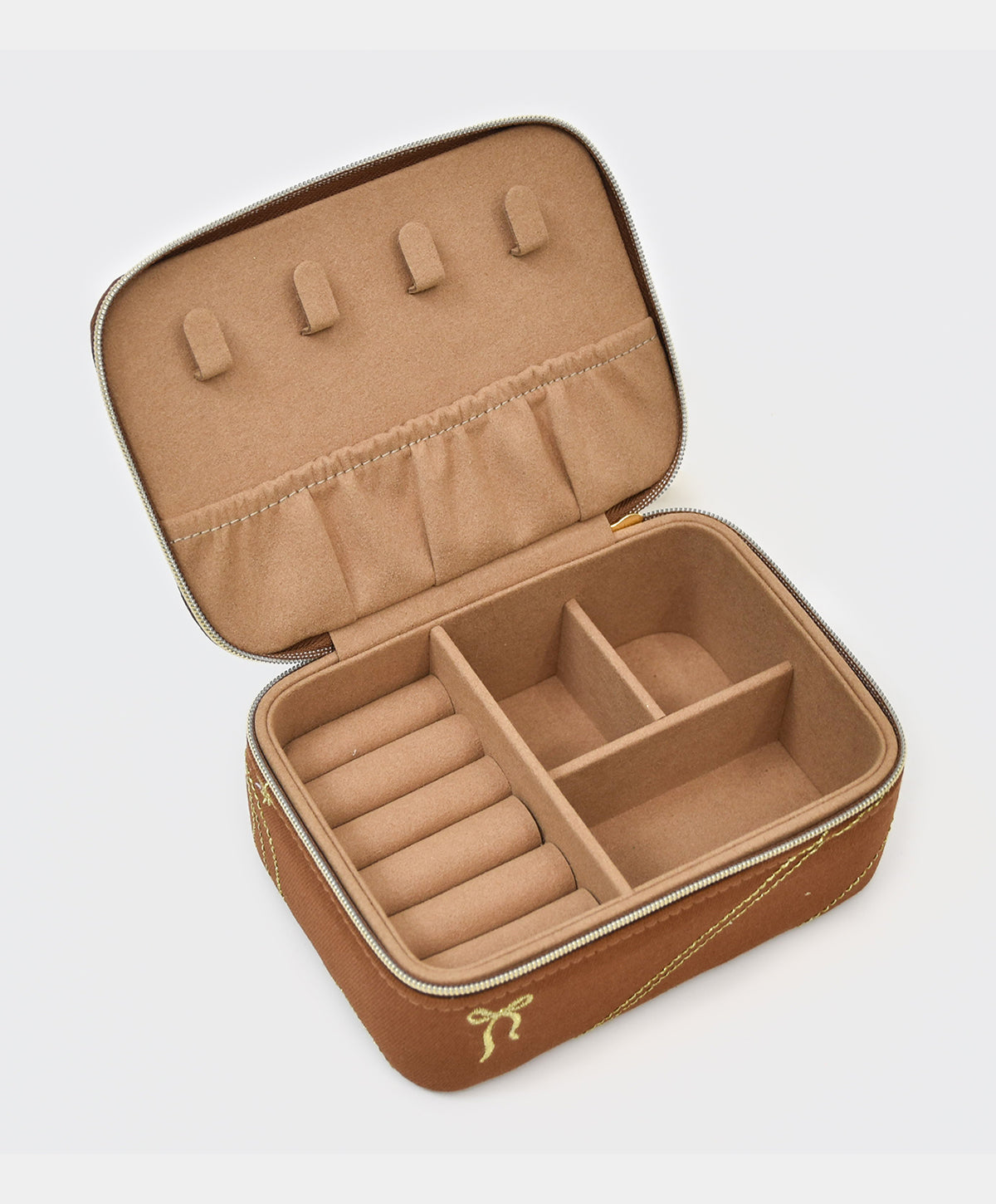 Embroidered Jewelry Box