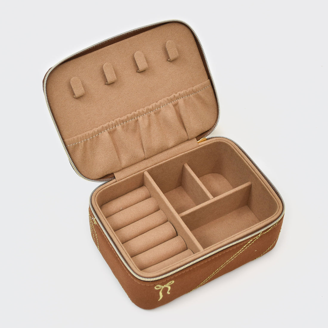 Embroidered Jewelry Box
