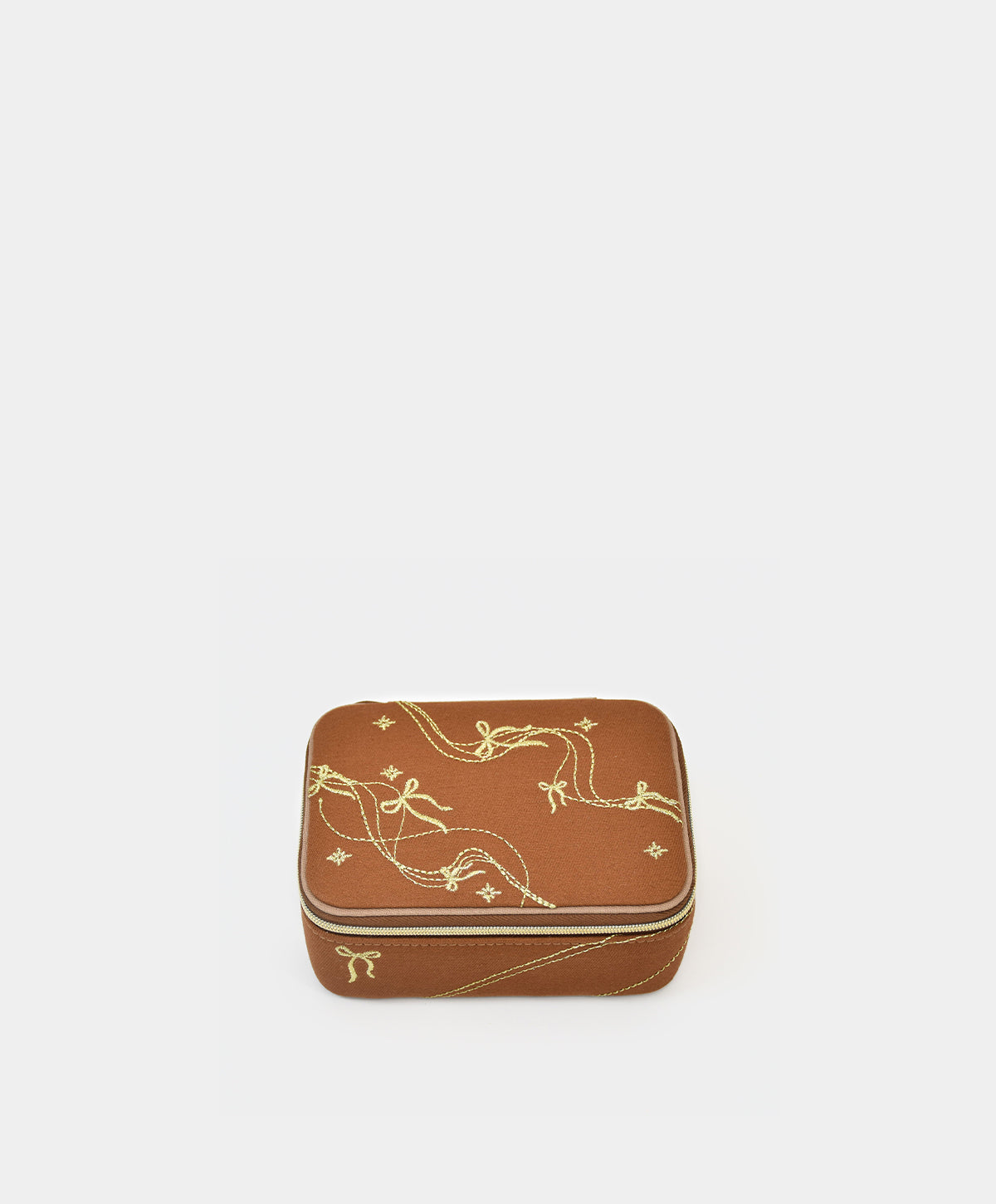 Embroidered Jewelry Box