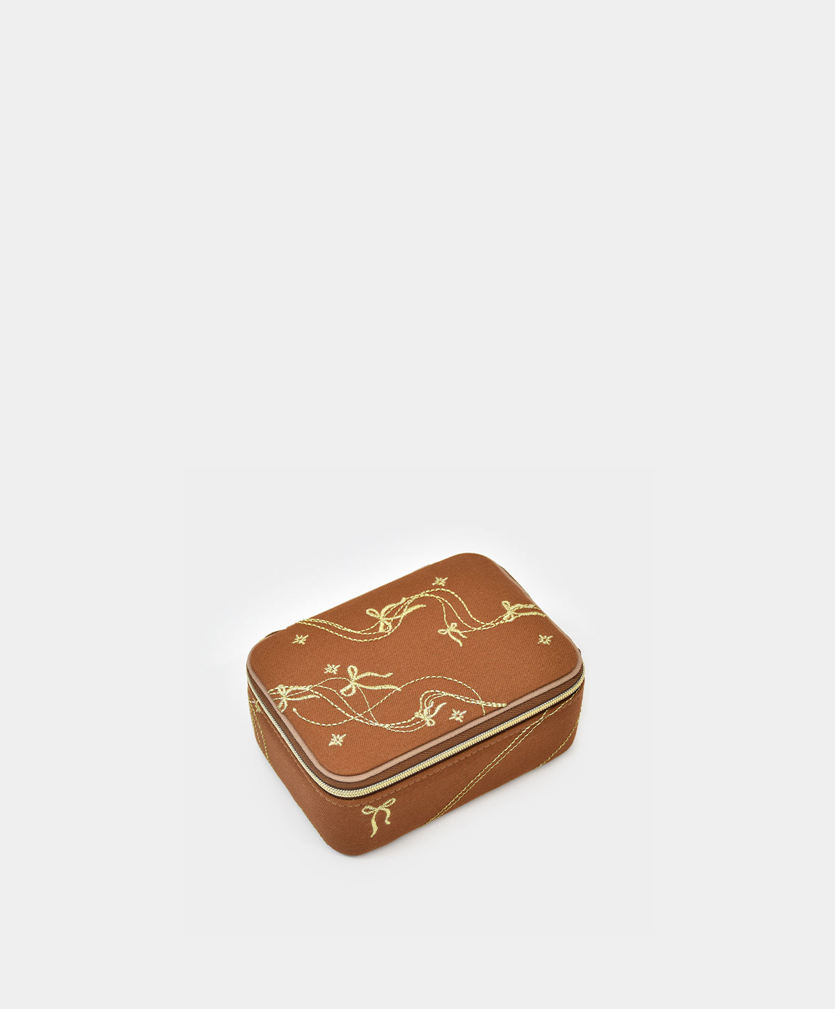 Embroidered Jewelry Box