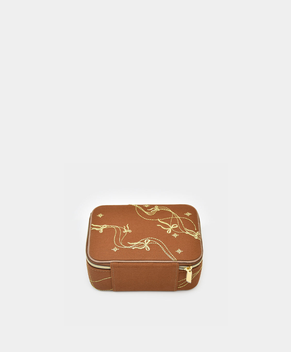 Embroidered Jewelry Box