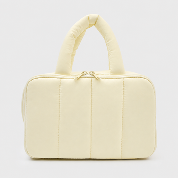 Handheld makeup bag