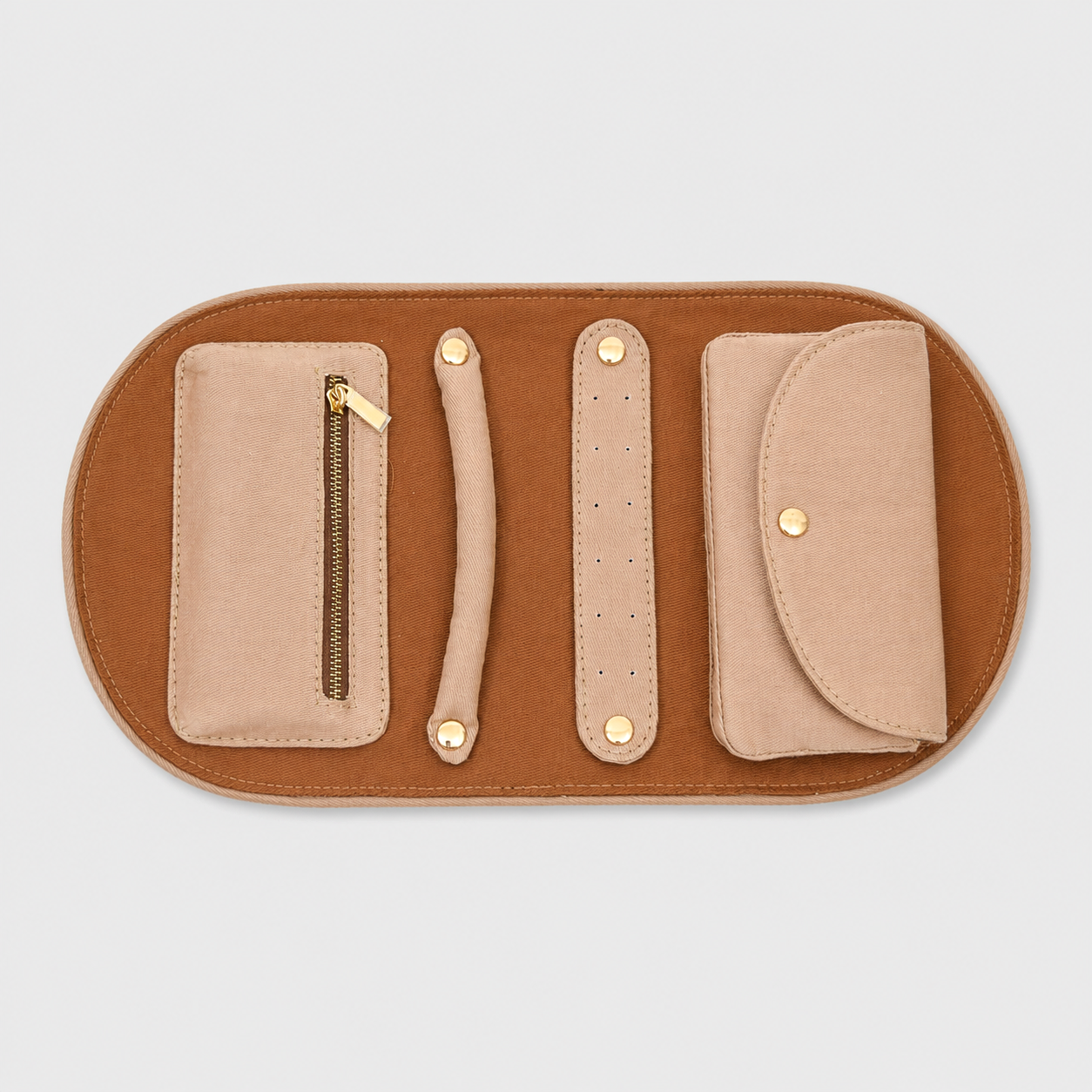 Roll-Up Jewelry Organizer