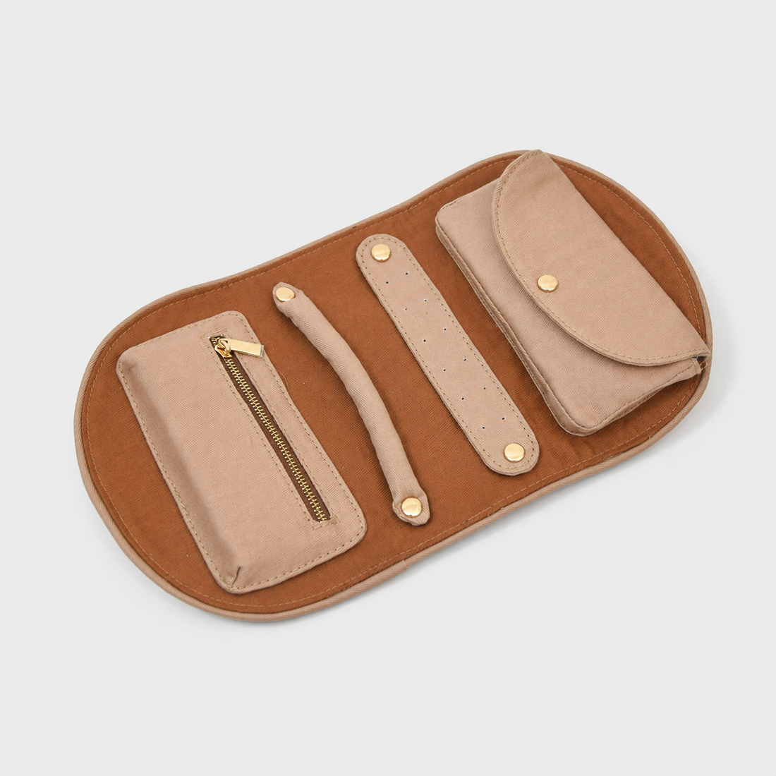 Roll-Up Jewelry Organizer