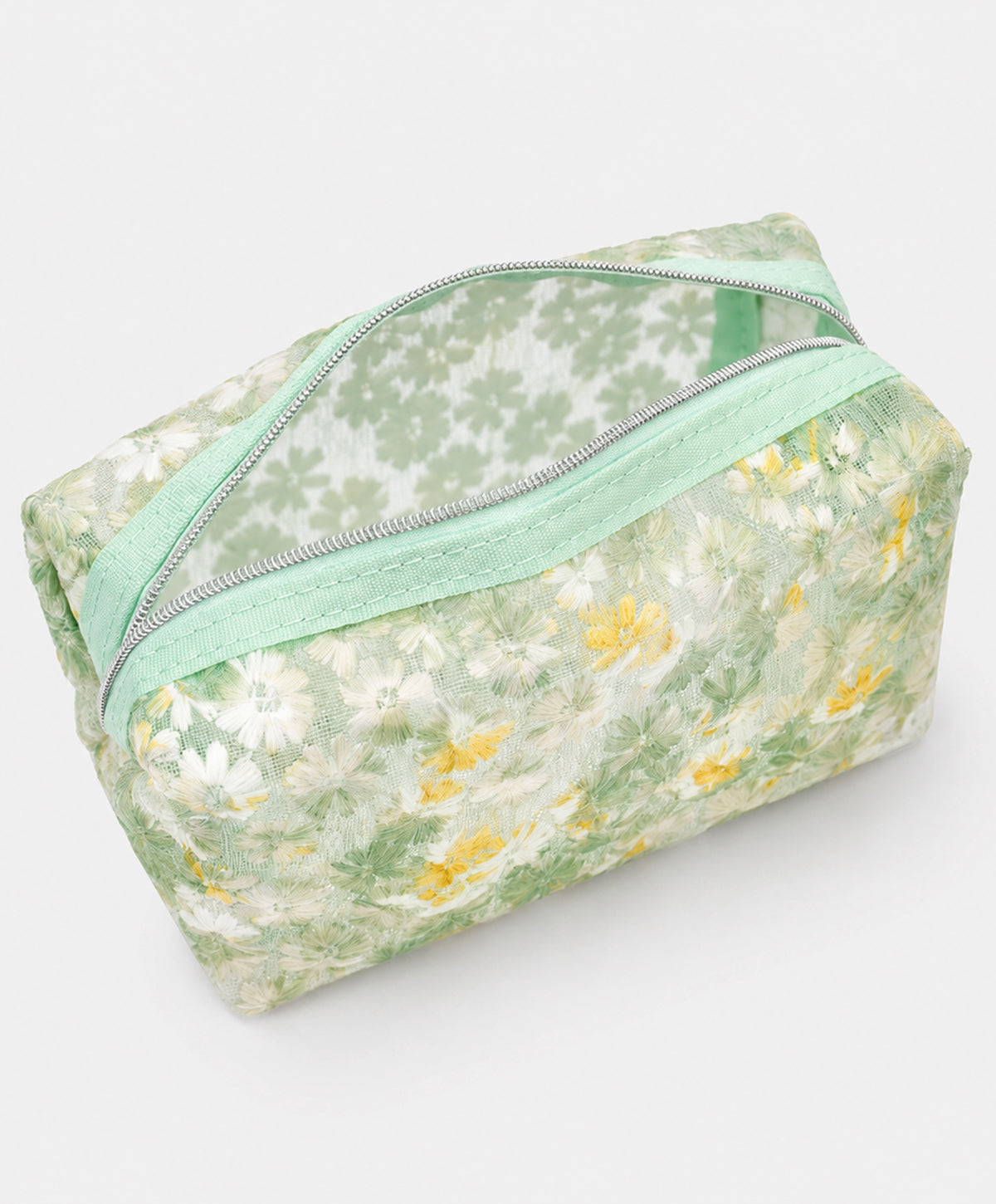 Embroidered Makeup Bag