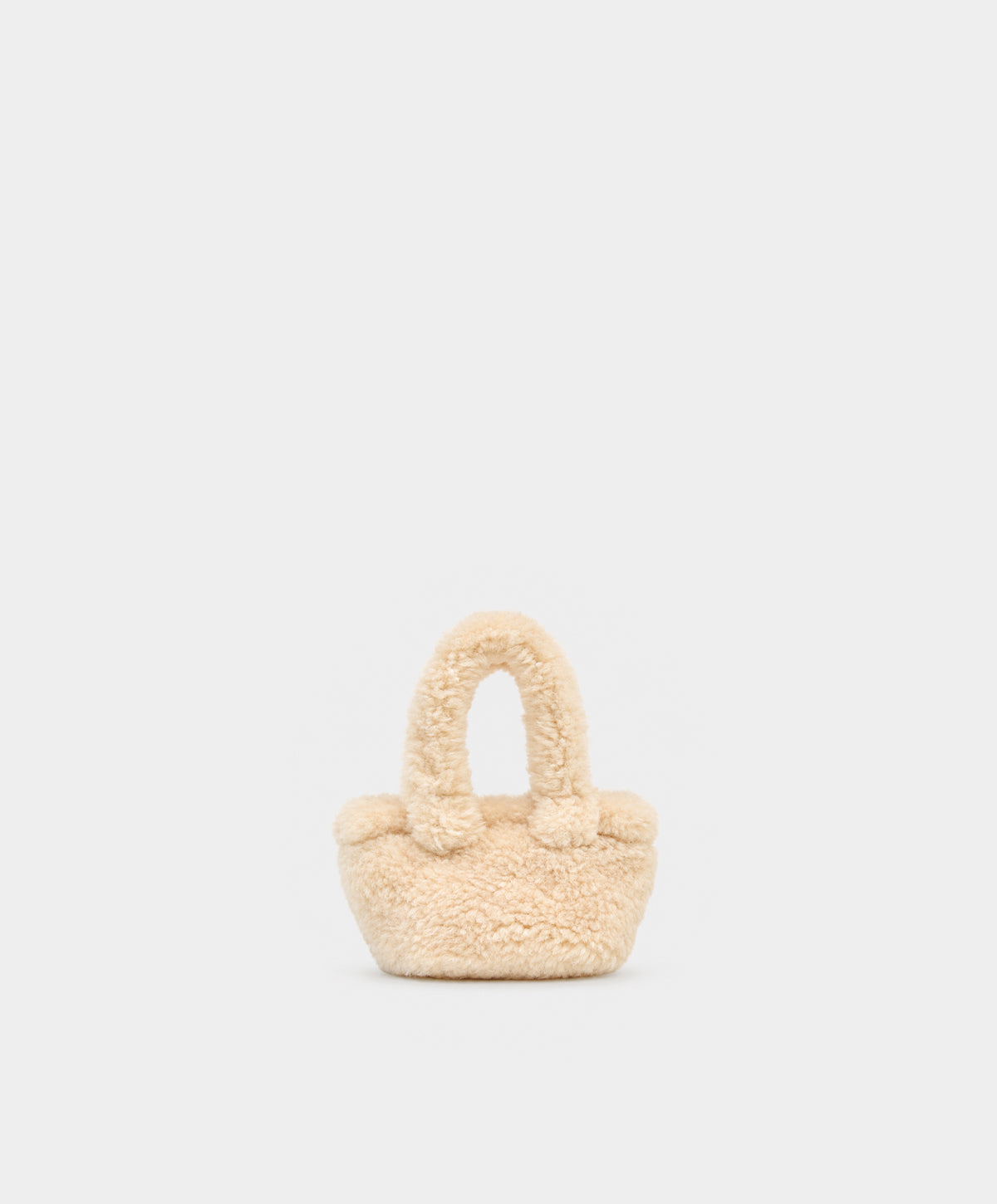 Faux Shearling Handbag & Bag Charm Collection
