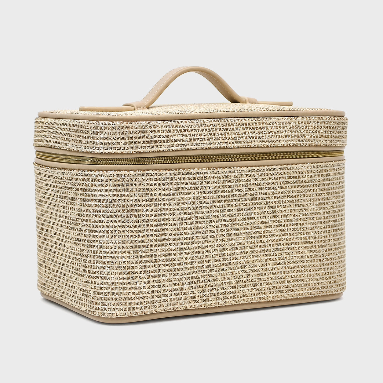  Gold Shimmer Cosmetics Bag