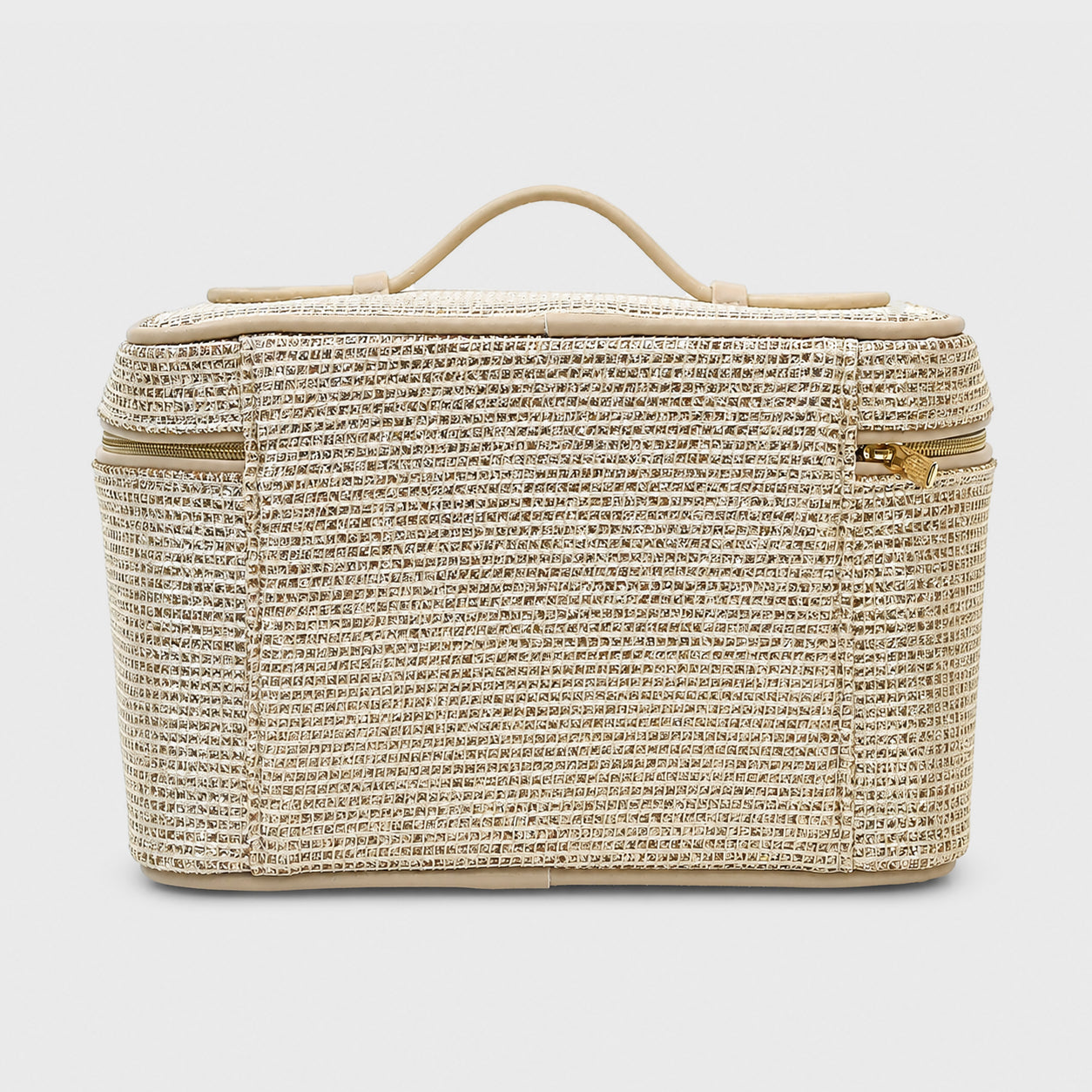  Gold Shimmer Cosmetics Bag