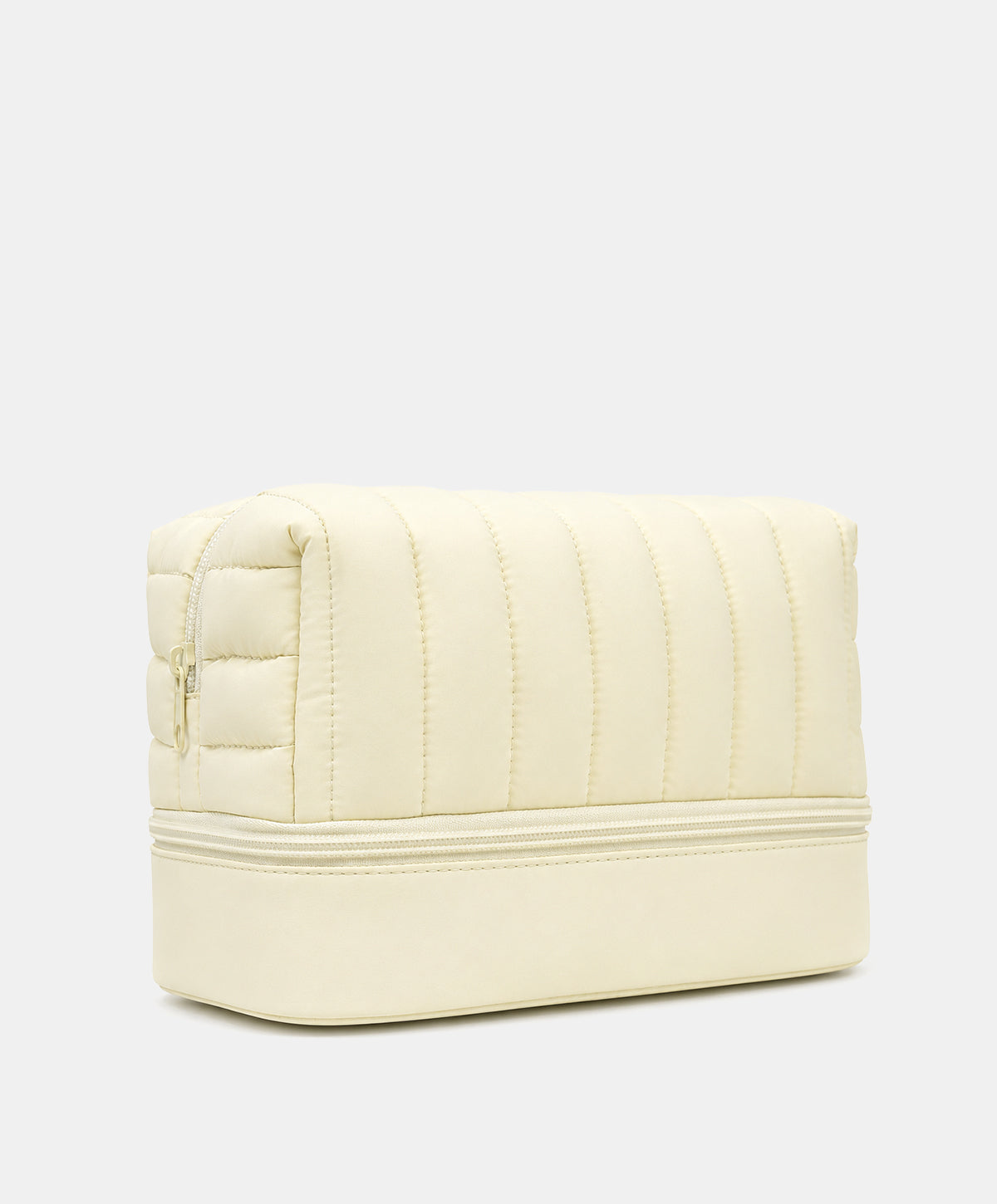 Double layered Quilted Makeup Bag