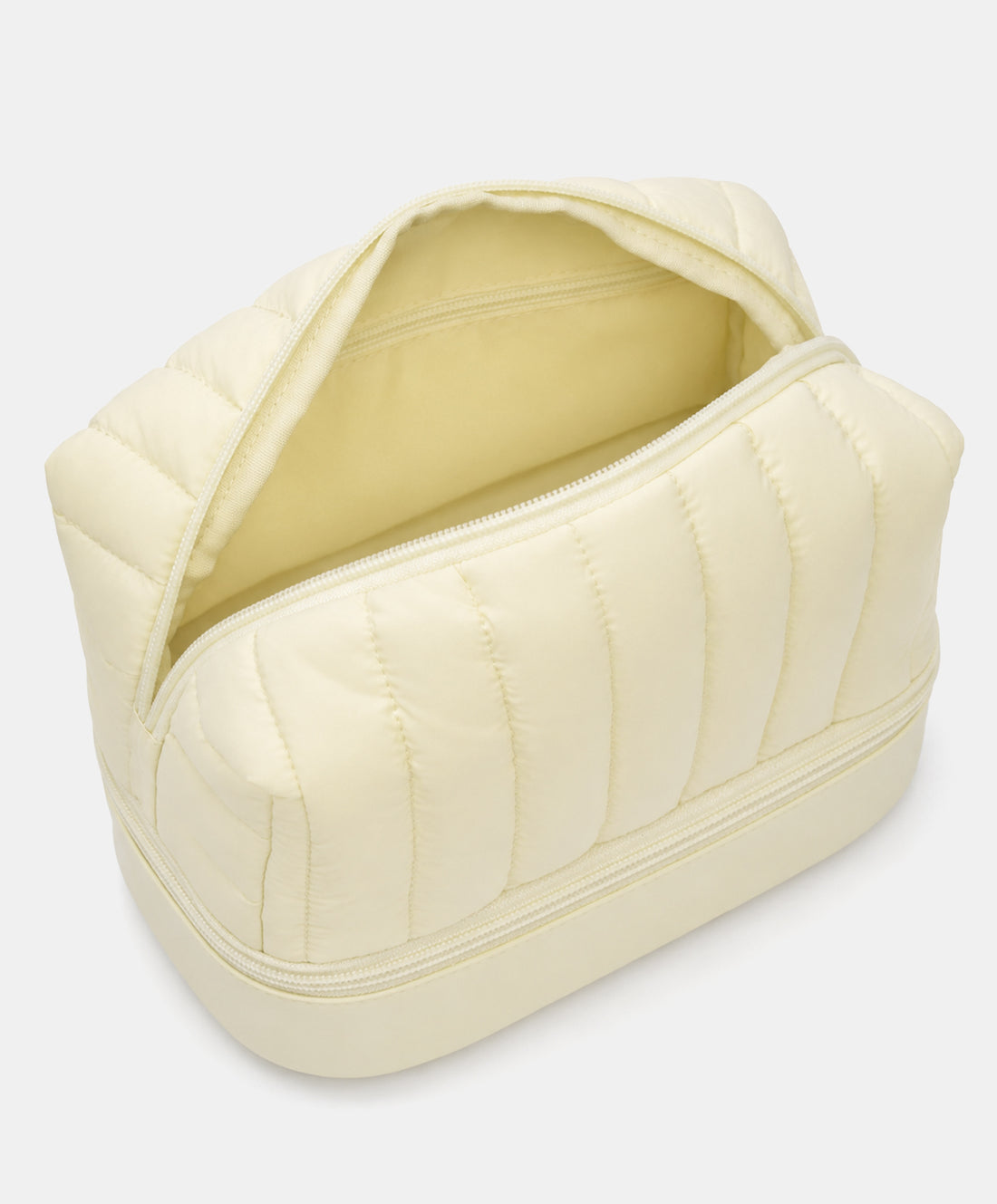 Double layered Quilted Makeup Bag