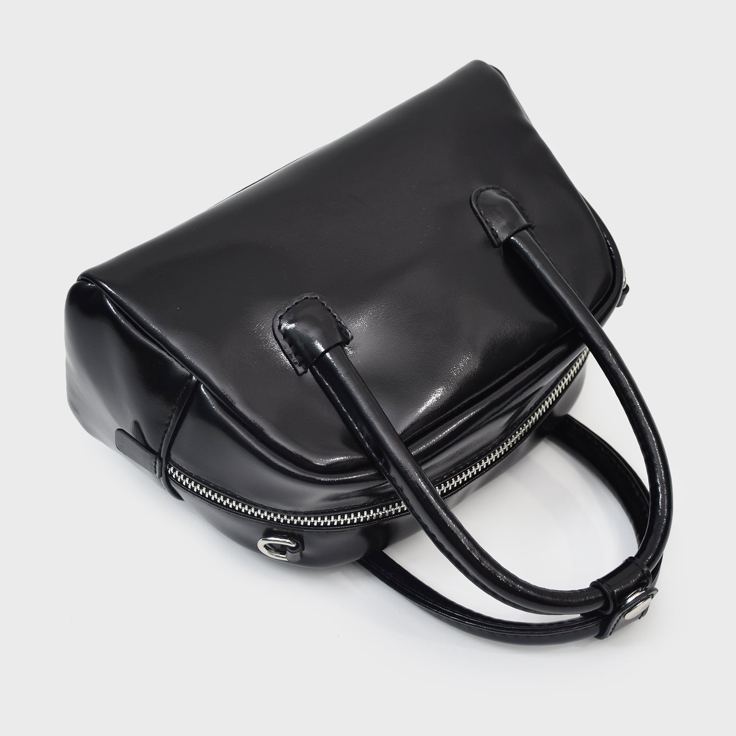 PU leather handbag