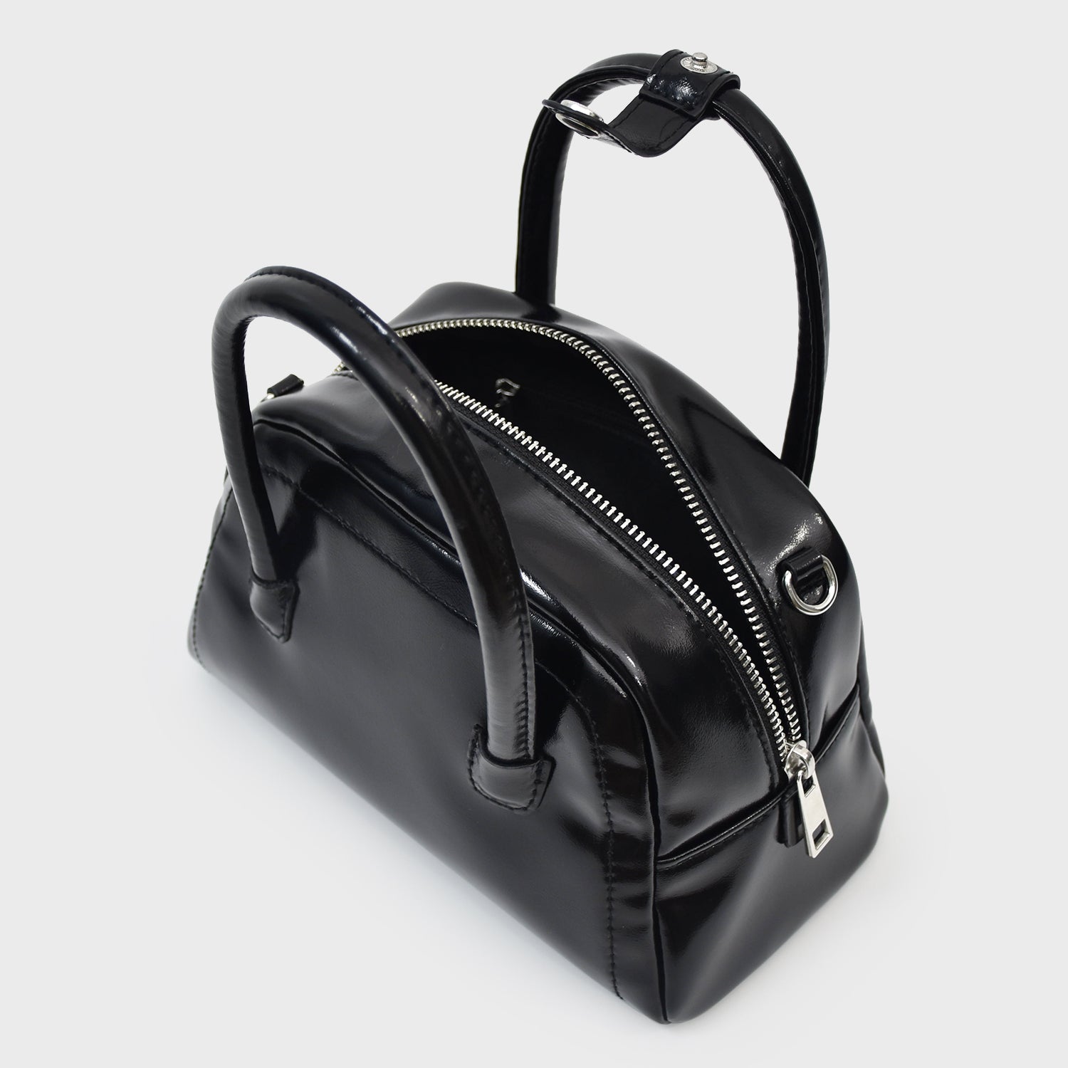 PU leather handbag
