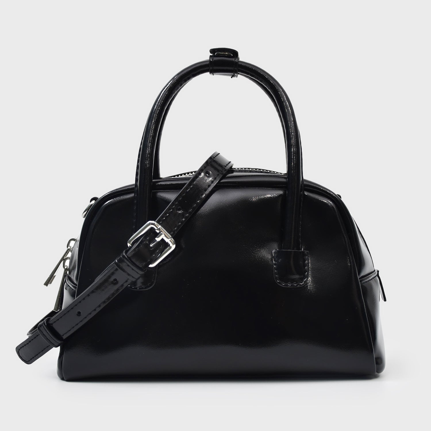 PU leather handbag