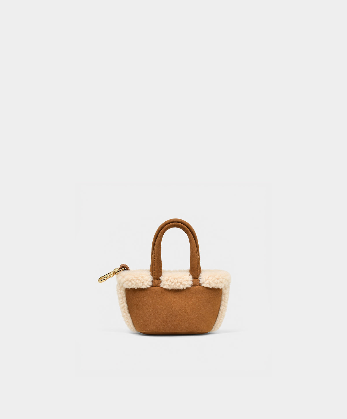 Faux Shearling Handbag & Bag Charm Collection