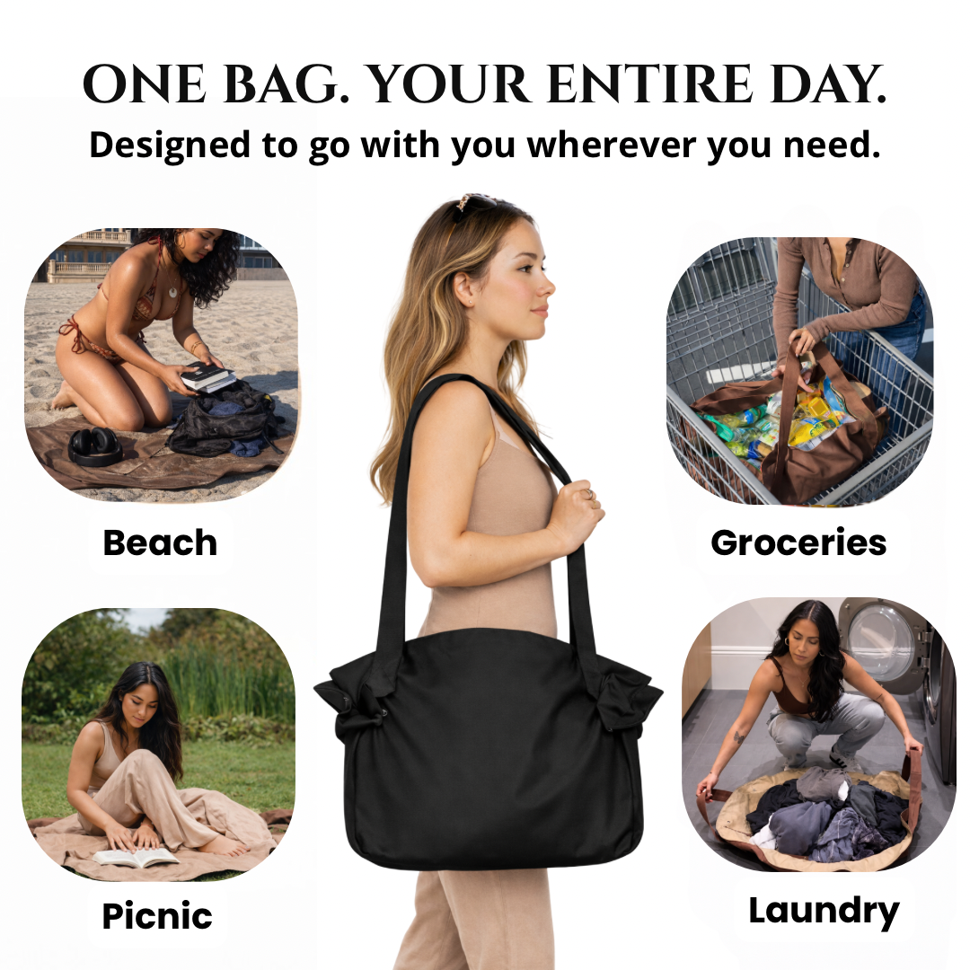 Rosinop Magic Tote Bag – Unfold, Pack & Go